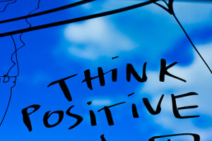Think Positive by Flickr User - wadem