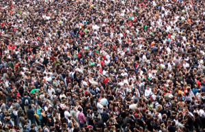 Crowd by James Cridland @ Flickr